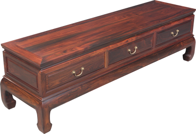 馬蹄腳束腰電視柜