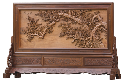 報(bào)春圖屏風(fēng)