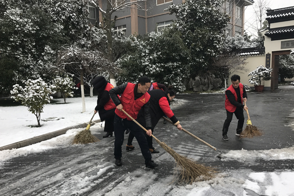 紅色行動——黨員義務(wù)掃雪